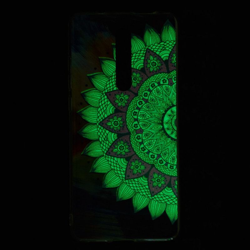 Hoesje Xiaomi Mi 9T / Mi 9T Pro Telefoonhoesje Fluorescerende Mandala