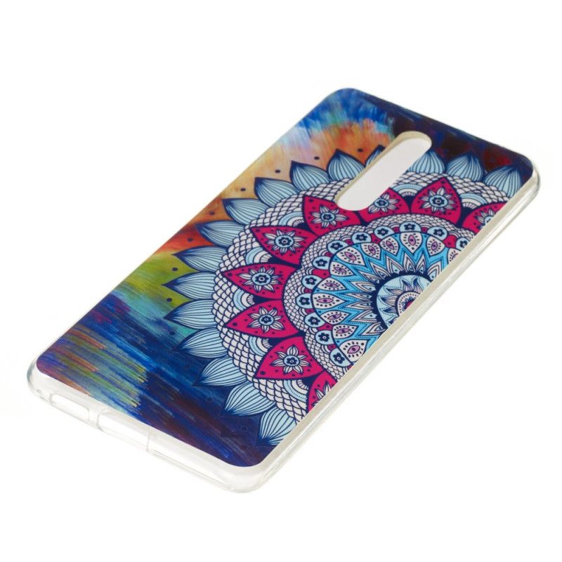 Hoesje Xiaomi Mi 9T / Mi 9T Pro Telefoonhoesje Fluorescerende Mandala