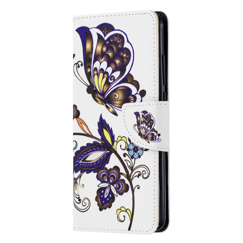 Leren Hoesje voor Xiaomi Mi 9T / Mi 9T Pro Vlindertattoo