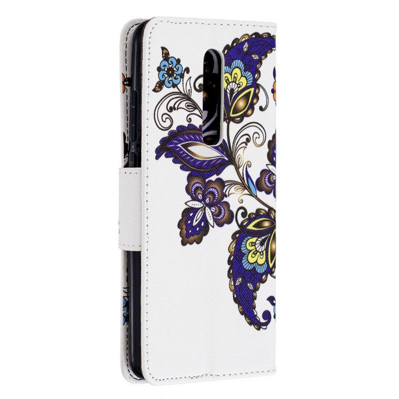 Leren Hoesje voor Xiaomi Mi 9T / Mi 9T Pro Vlindertattoo