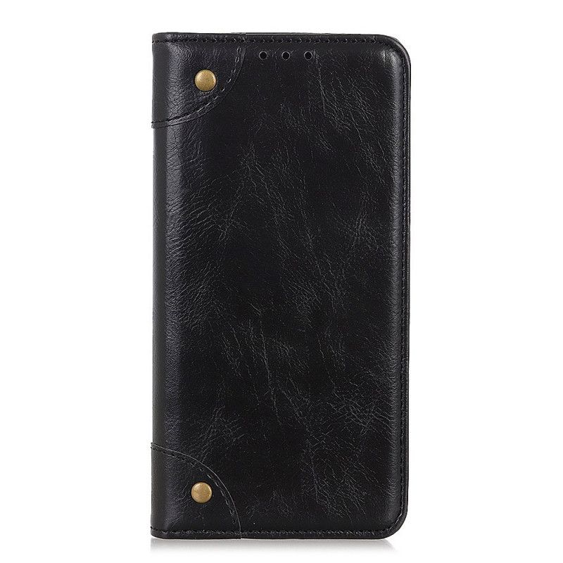 Leren Hoesje voor Xiaomi Mi 9T / Mi 9T Pro Zwart Vintage Oud