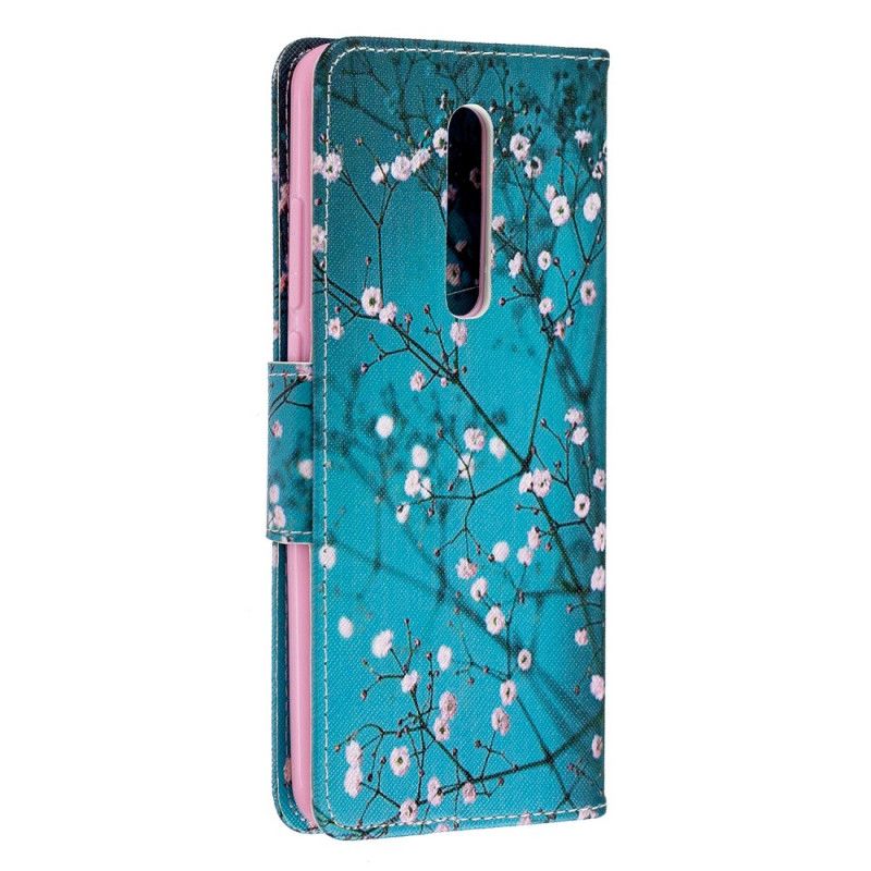 Leren Hoesje Xiaomi Mi 9T / Mi 9T Pro Bloeiende Boom