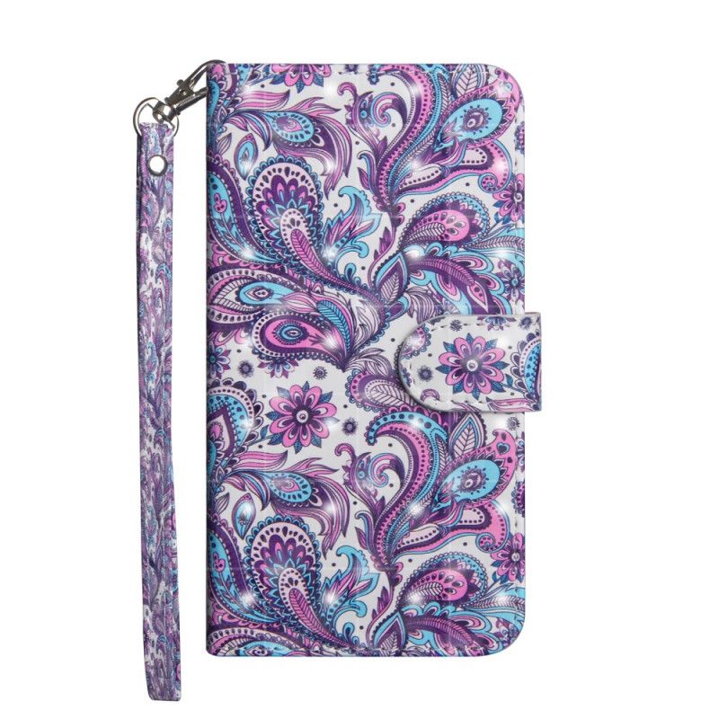 Leren Hoesje Xiaomi Mi 9T / Mi 9T Pro Bloemen Met Een Patroon