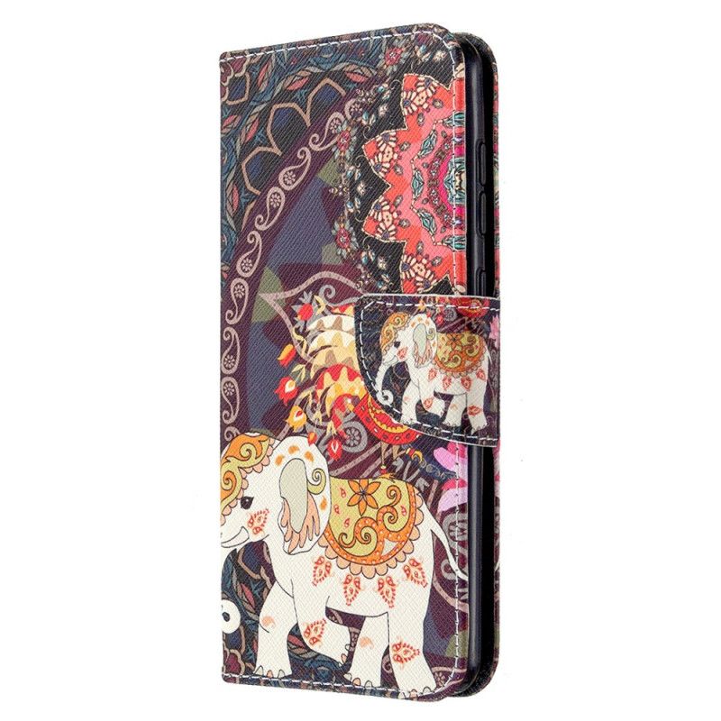 Bescherming Hoesje Samsung Galaxy A31 Telefoonhoesje Indische Olifant