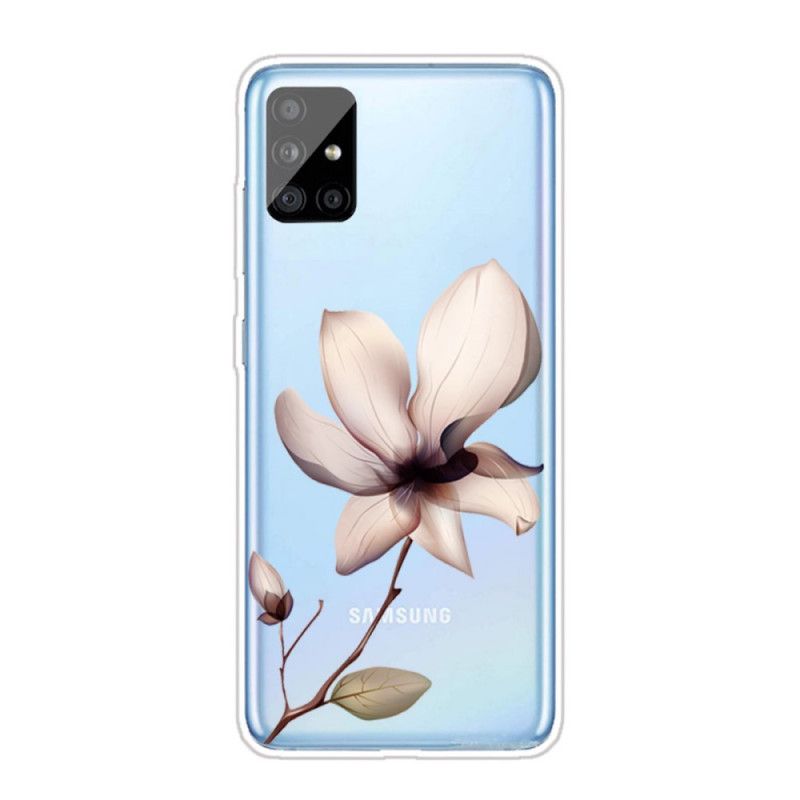 Cover Hoesje Samsung Galaxy A31 Telefoonhoesje Premium Bloemen