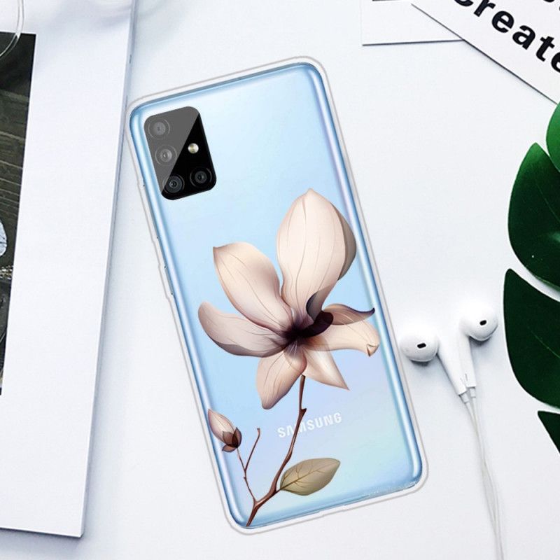 Cover Hoesje Samsung Galaxy A31 Telefoonhoesje Premium Bloemen