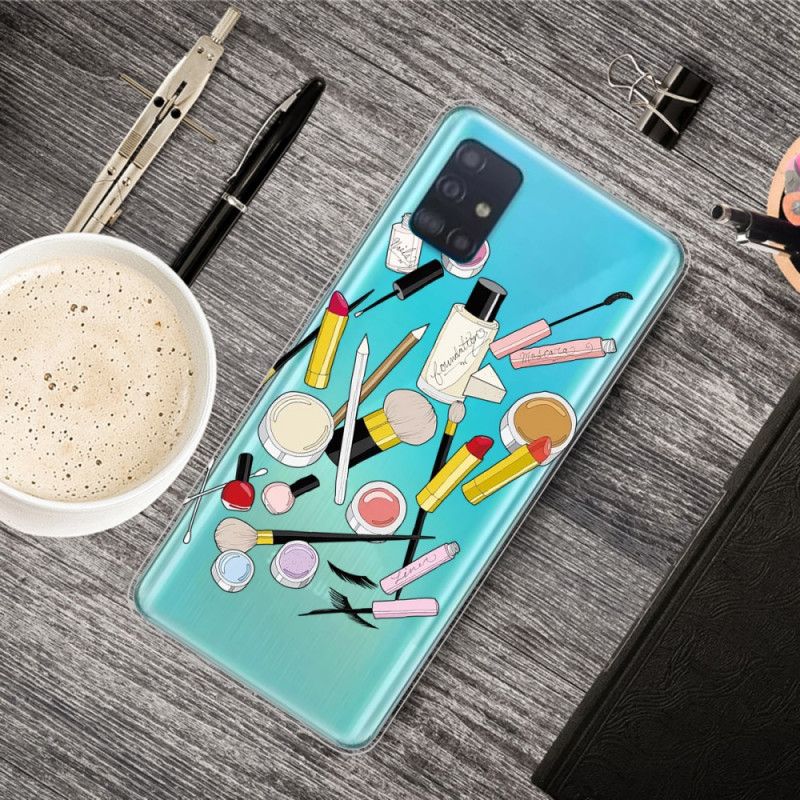 Cover Hoesje Samsung Galaxy A31 Telefoonhoesje Topmake-Up