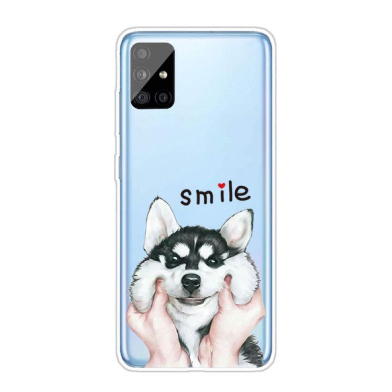 Hoesje Samsung Galaxy A31 Glimlach Hond