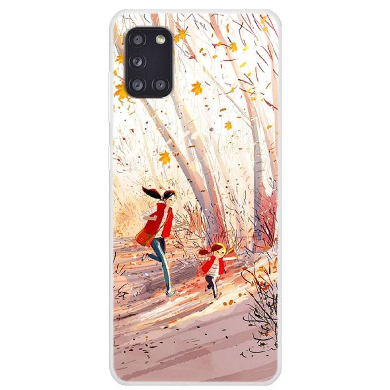 Hoesje Samsung Galaxy A31 Herfstlandschap