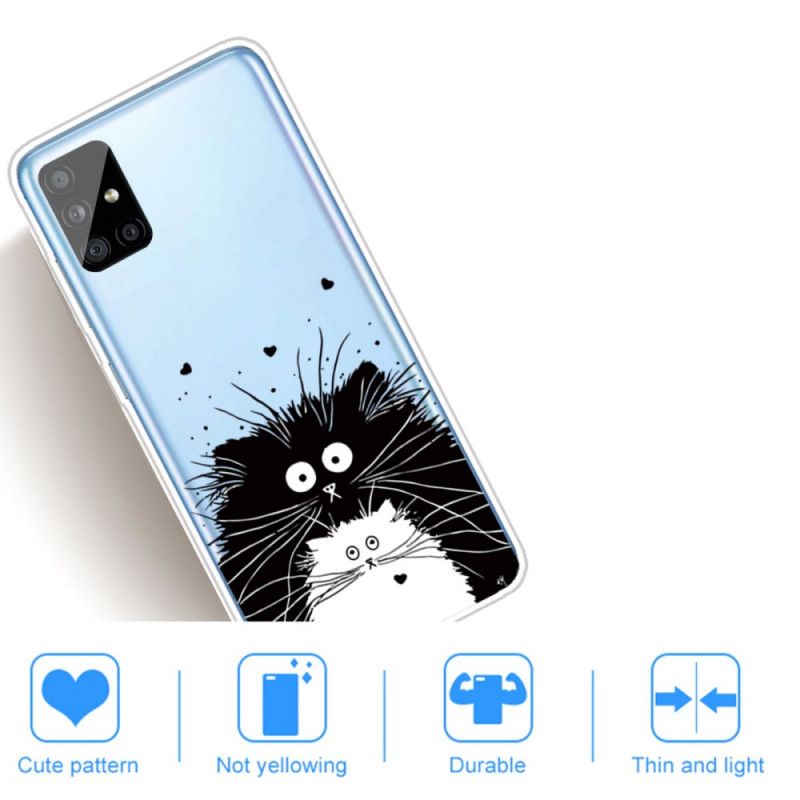 Hoesje Samsung Galaxy A31 Let Op De Katten