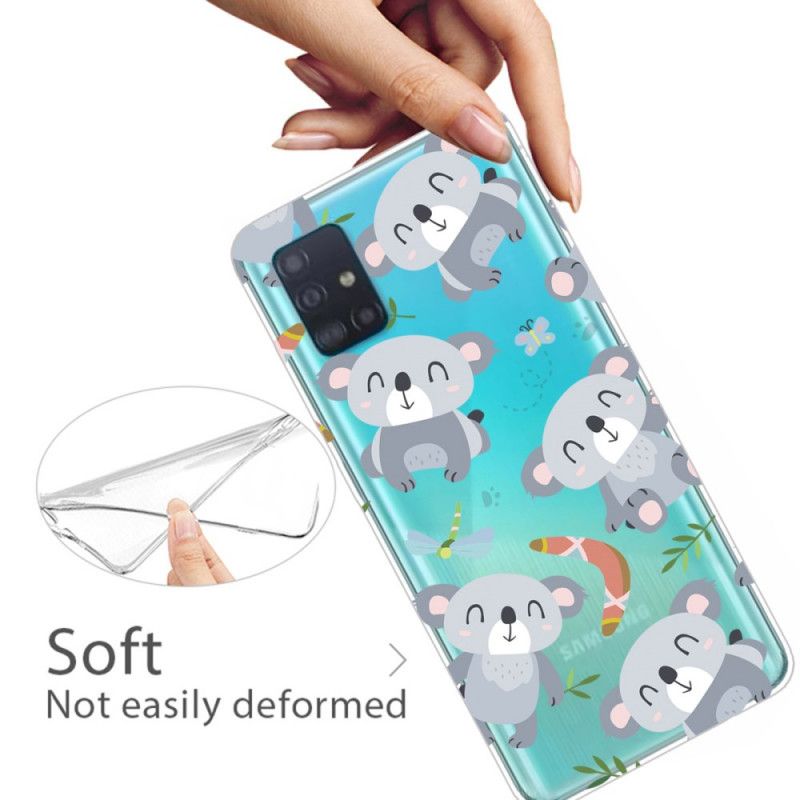 Hoesje voor Samsung Galaxy A31 Schattige Koala'S