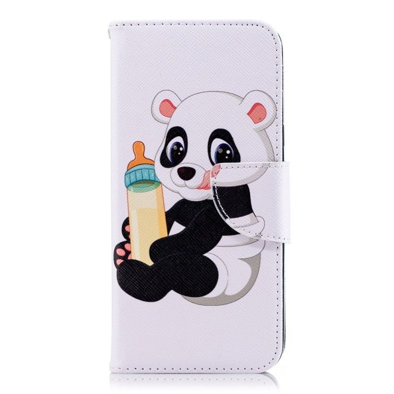 Leren Hoesje Samsung Galaxy A6 Babypanda