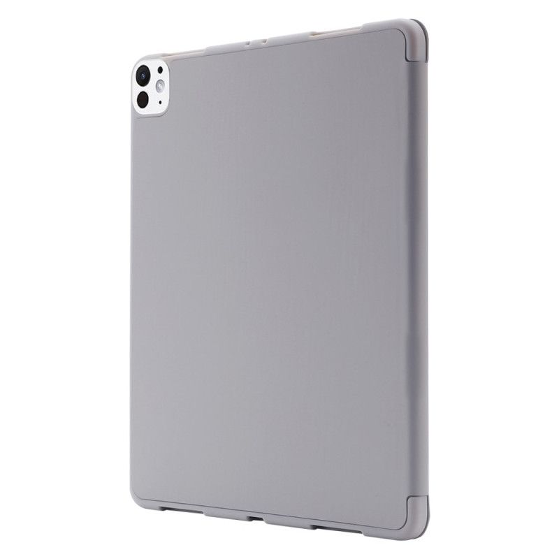 Cover iPad Pro 13 (2024) Drievoudig Opvouwbare Standaard En Potloodhouder