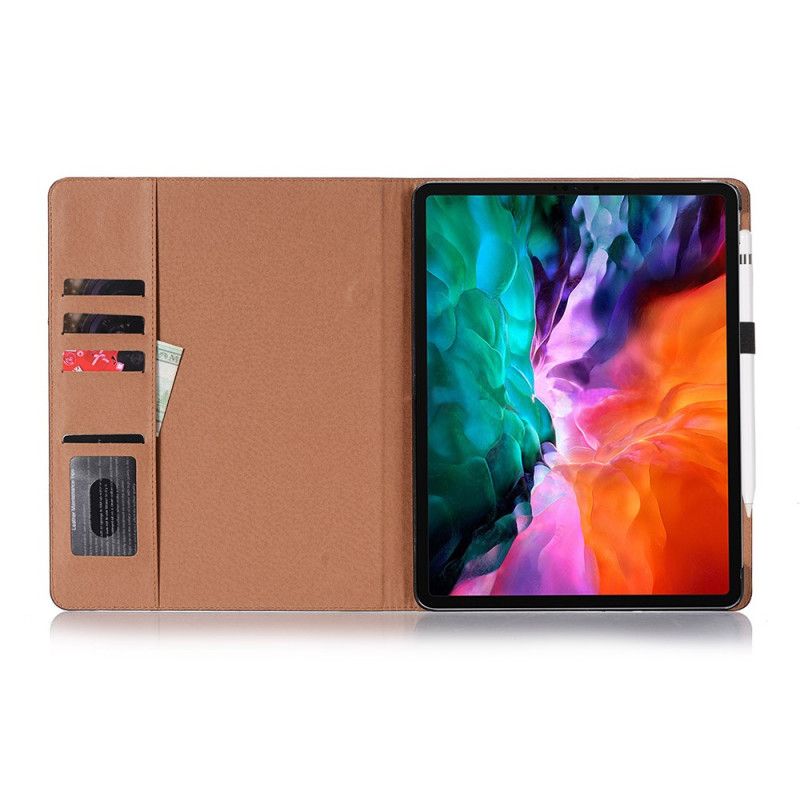 Cover iPad Pro 13 (2024) Tweekleurig Kunstleer