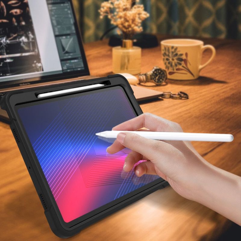 Hoesje iPad Pro 13 (2024) Versterkt Met Penhouder Bescherming Hoesje