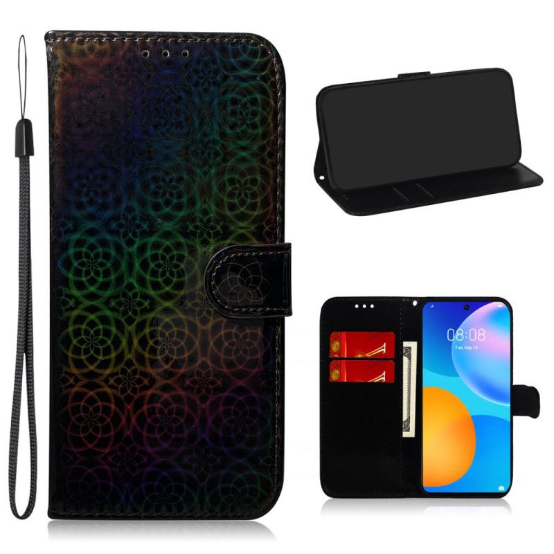 Bescherming Hoesje Huawei P Smart 2021 Grijs Zwart Pure Kleur