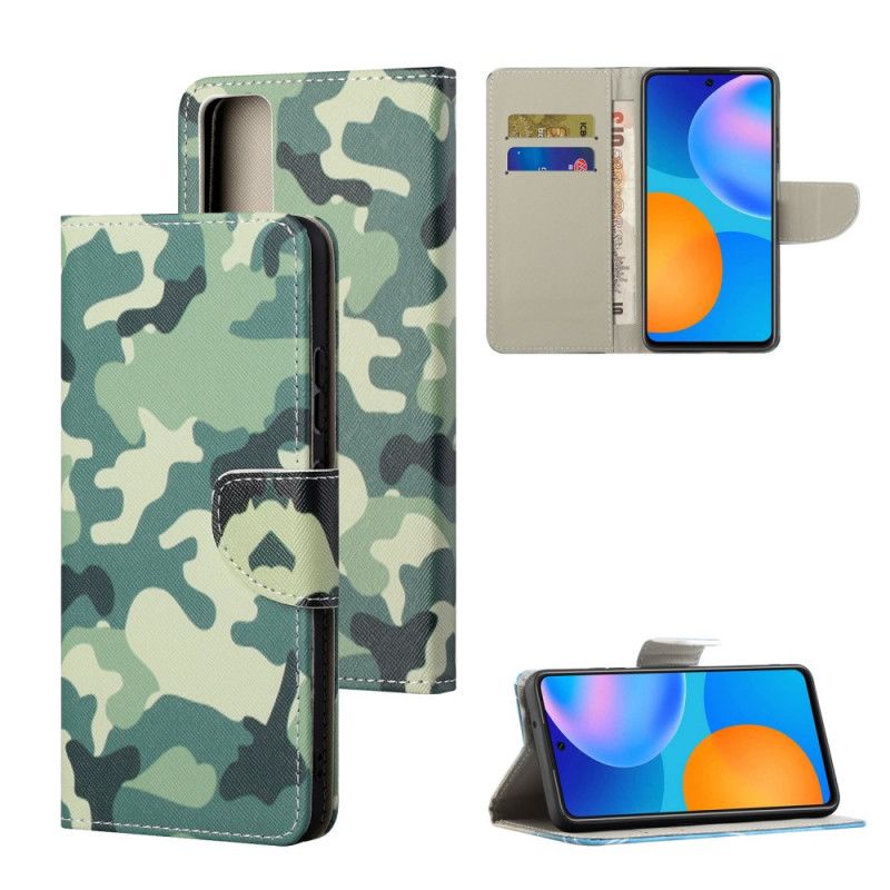 Bescherming Hoesje Huawei P Smart 2021 Telefoonhoesje Militaire Camouflage