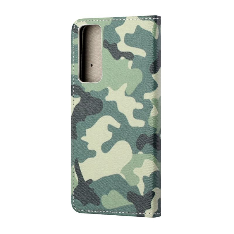 Bescherming Hoesje Huawei P Smart 2021 Telefoonhoesje Militaire Camouflage