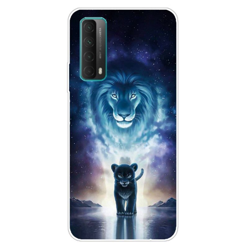 Case Hoesje Huawei P Smart 2021 Telefoonhoesje Leeuwenwelp