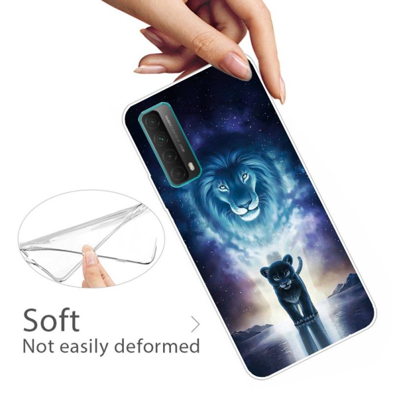 Case Hoesje Huawei P Smart 2021 Telefoonhoesje Leeuwenwelp