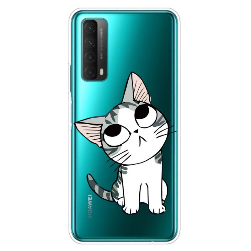 Case Hoesje Huawei P Smart 2021 Telefoonhoesje Patiënt Cat