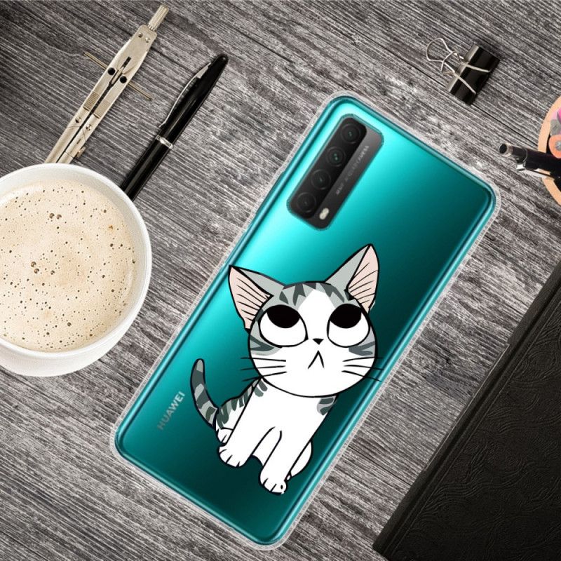 Case Hoesje Huawei P Smart 2021 Telefoonhoesje Patiënt Cat