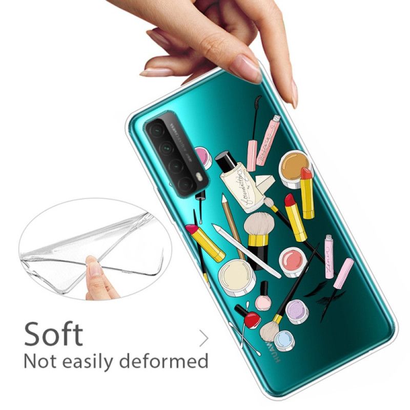 Case Hoesje Huawei P Smart 2021 Telefoonhoesje Topmake-Up