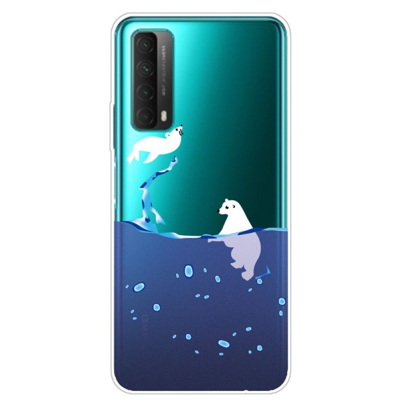 Case Hoesje Huawei P Smart 2021 Telefoonhoesje Zeespelen