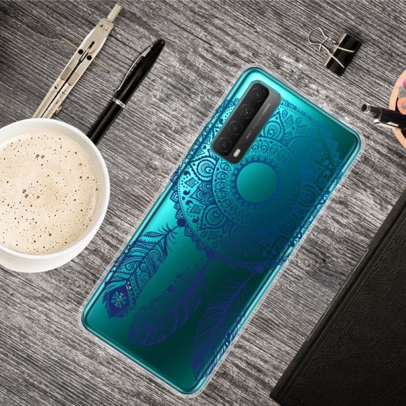 Cover Hoesje Huawei P Smart 2021 Telefoonhoesje Klassieke Mandala