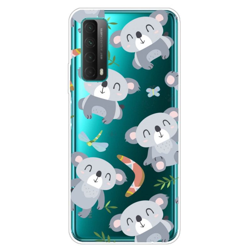 Cover Hoesje Huawei P Smart 2021 Telefoonhoesje Schattige Koala'S