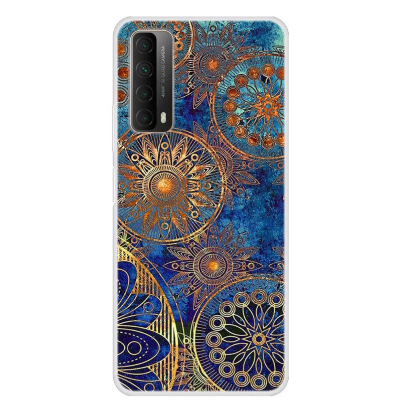 Hoesje Huawei P Smart 2021 Gouden Mandala'S