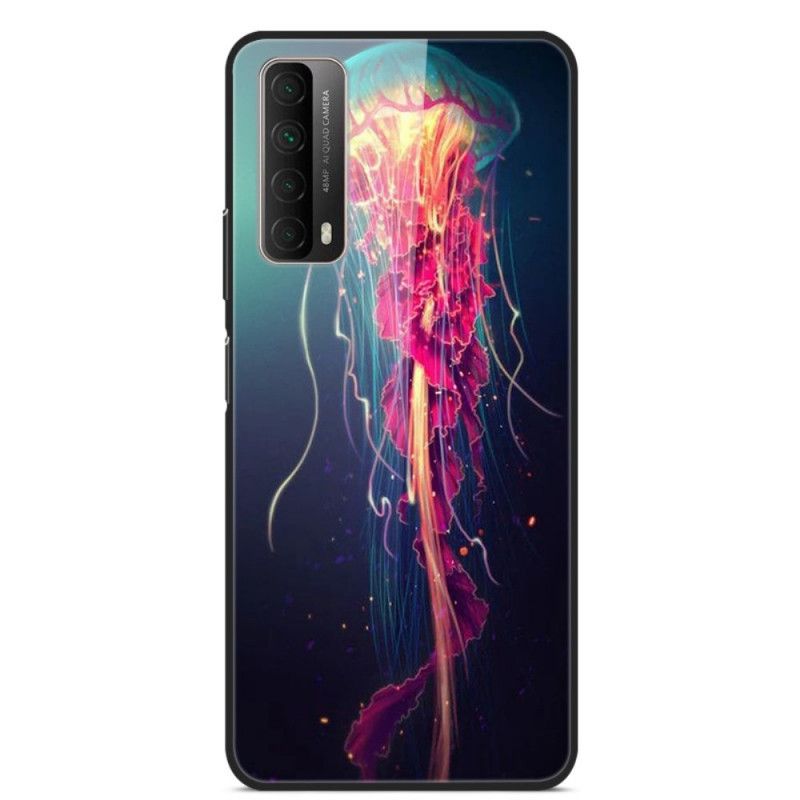 Hoesje Huawei P Smart 2021 Octopus Gehard Glas