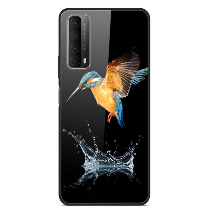 Hoesje Huawei P Smart 2021 Vogelkroon Gehard Glas