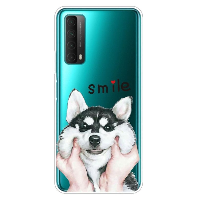 Hoesje Huawei P Smart 2021 Wolfshoofd En Glimlach