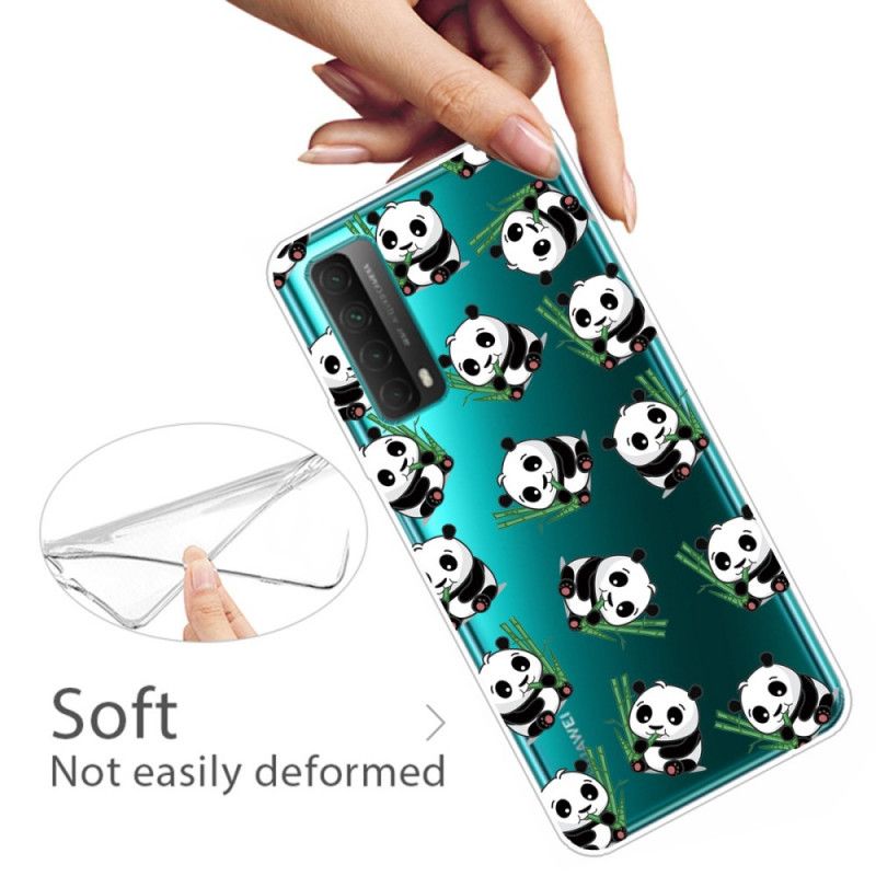 Hoesje voor Huawei P Smart 2021 Kleine Panda'S