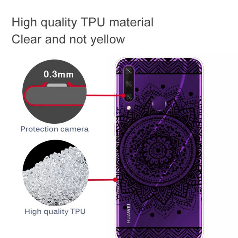 Cover Hoesje Huawei Y6p Telefoonhoesje Sublieme Mandala