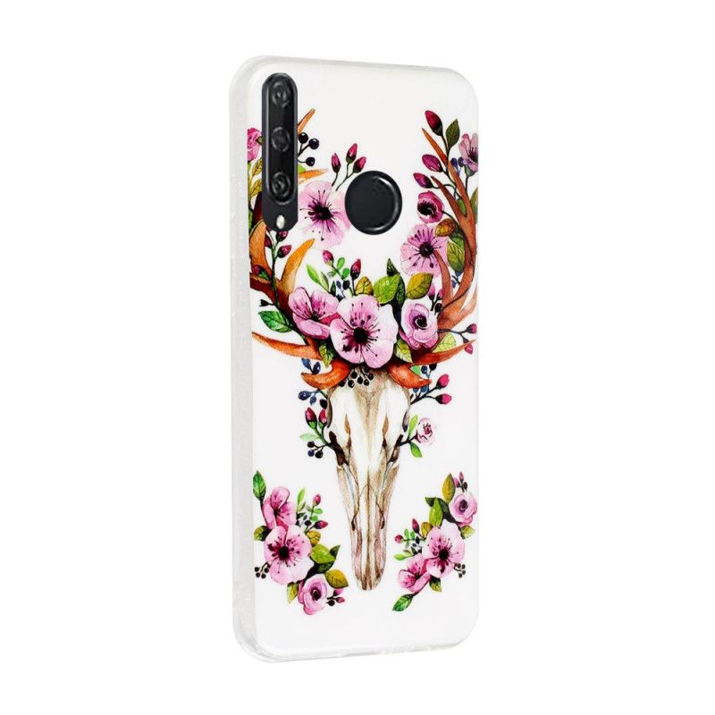 Hoesje Huawei Y6p Fluorescerende Bloeiende Eland