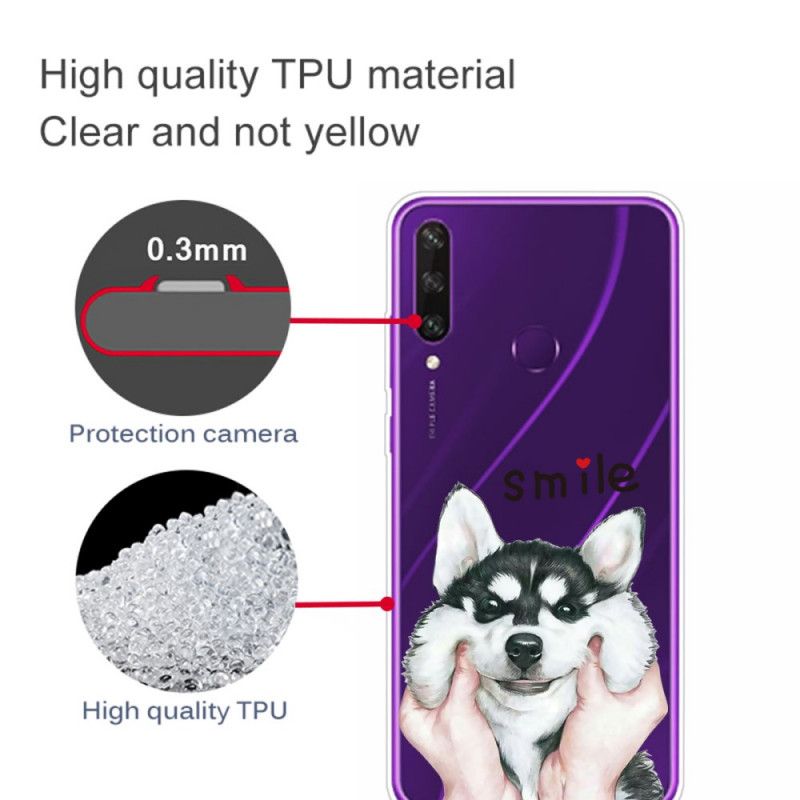 Hoesje Huawei Y6p Glimlach Hond