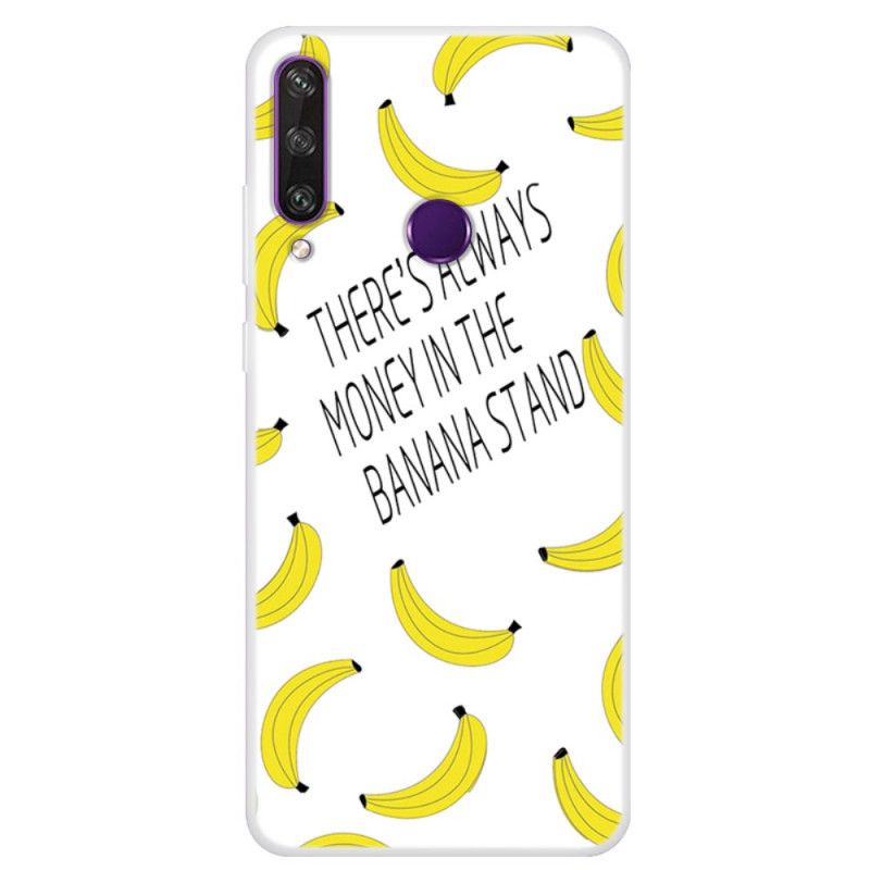 Hoesje Huawei Y6p Transparant Bananengeld