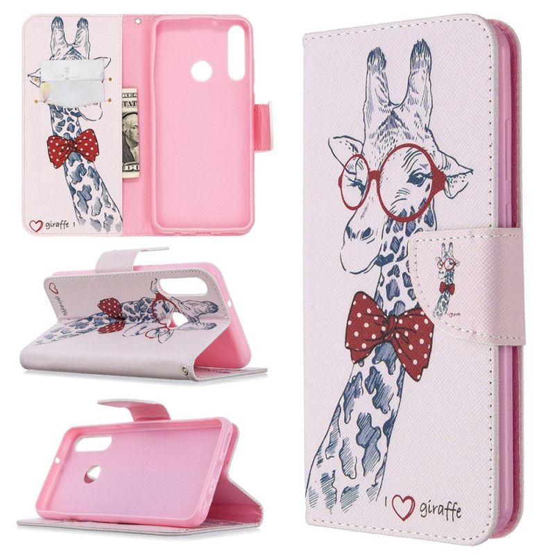 Leren Hoesje Huawei Y6p Nerdgiraf