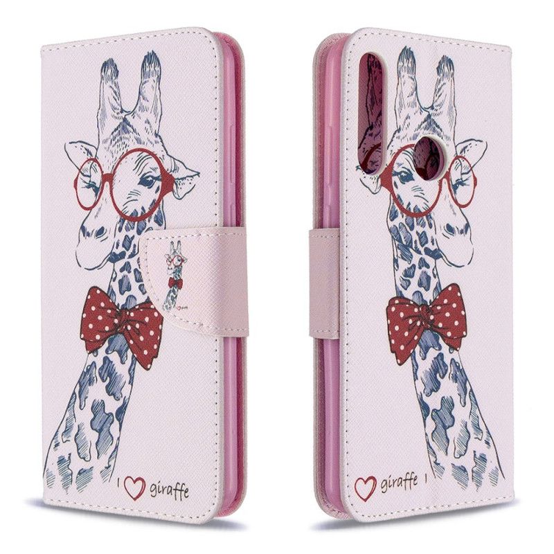 Leren Hoesje Huawei Y6p Nerdgiraf