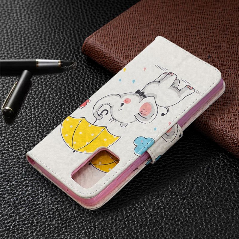 Bescherming Hoesje Samsung Galaxy Note 20 Telefoonhoesje Babyolifant