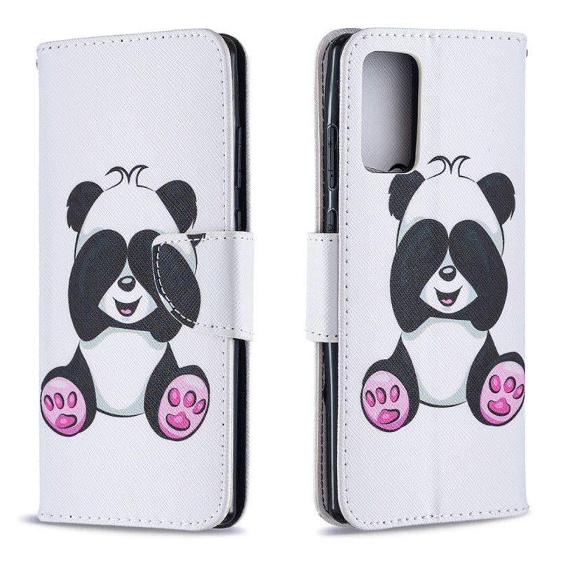 Bescherming Hoesje Samsung Galaxy Note 20 Telefoonhoesje Leuke Panda