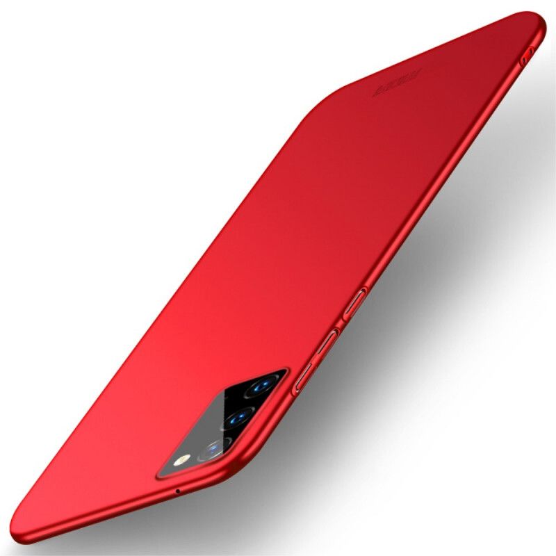 Case Hoesje Samsung Galaxy Note 20 Rood Zwart Telefoonhoesje Mofi