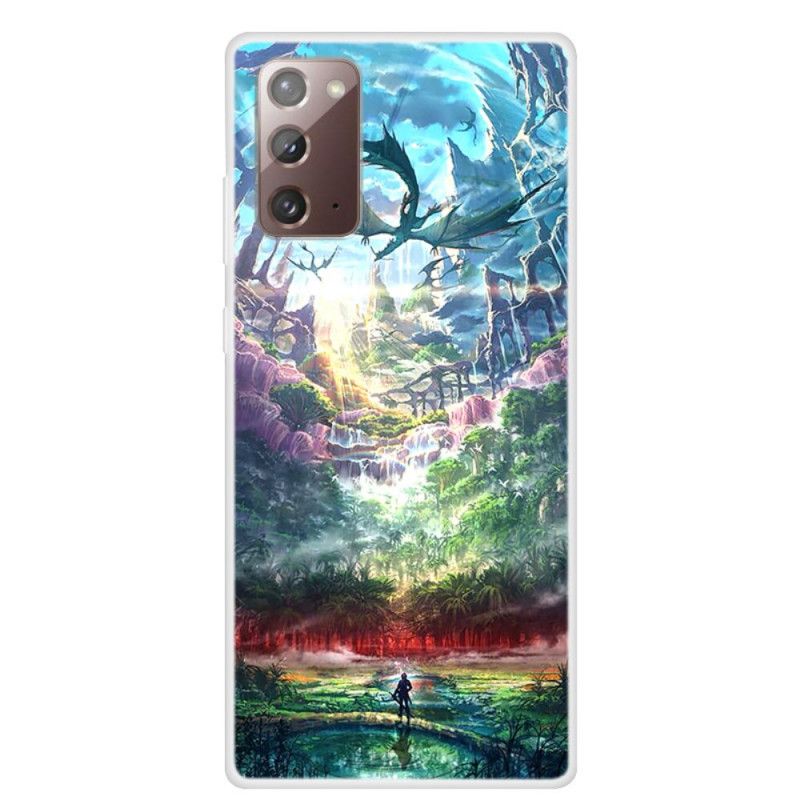 Case Hoesje Samsung Galaxy Note 20 Telefoonhoesje Hemelse Natuur