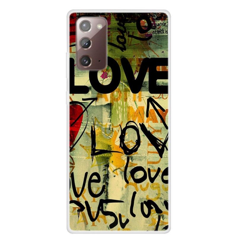 Cover Hoesje Samsung Galaxy Note 20 Telefoonhoesje Liefde En Liefde