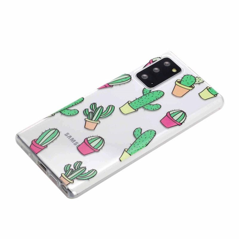 Cover Hoesje Samsung Galaxy Note 20 Telefoonhoesje Minicactus