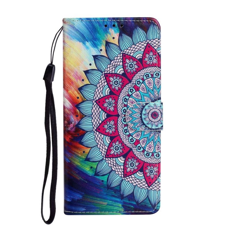 Flip Case Leren Samsung Galaxy Note 20 Koning Mandala