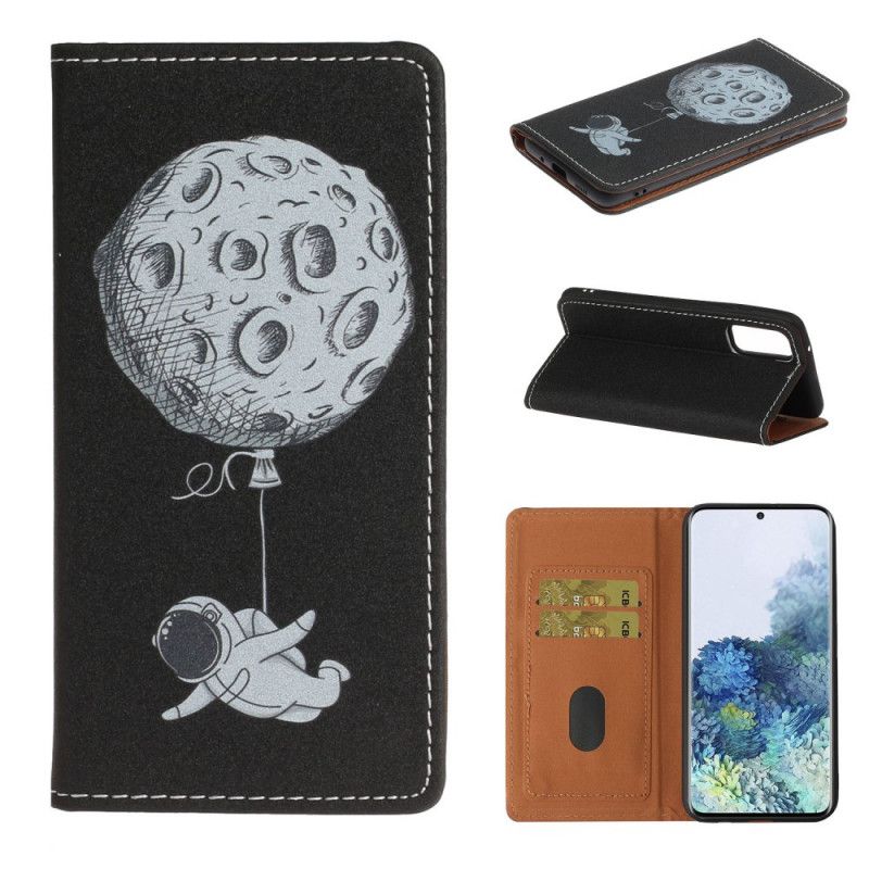 Folio-hoesje Samsung Galaxy Note 20 Maanballon