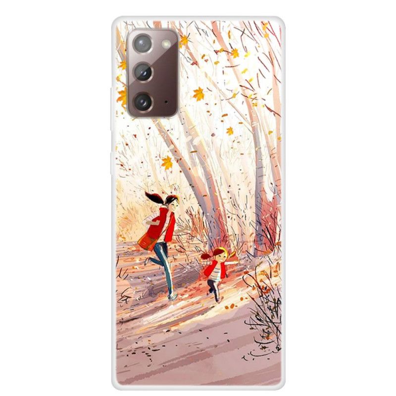 Hoesje Samsung Galaxy Note 20 Herfstlandschap